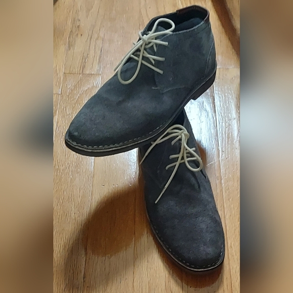 Reaction Kenneth Cole Other - REACTION KENNETH COLE "DESERT WIND" MEN'S GREEN SUEDE CHUKKA BOOTS SIZE 13 M